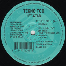 Load image into Gallery viewer, Tekno Too : Jet-Star (12")
