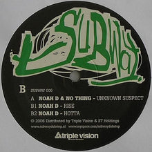 Load image into Gallery viewer, Noah D &amp; No Thing : Unknown Suspect (12&quot;)
