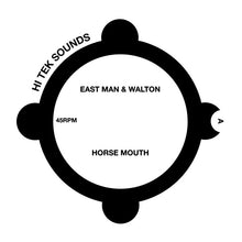 Load image into Gallery viewer, East Man &amp; Walton (2) : Horse Mouth / Gunshot (12&quot;, EP, Ltd)
