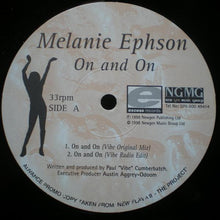 Load image into Gallery viewer, Melanie Ephson : On And On (12&quot;, Promo)
