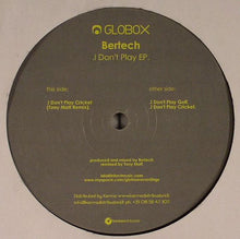 Load image into Gallery viewer, Bertech : I Don't Play EP (12", EP)
