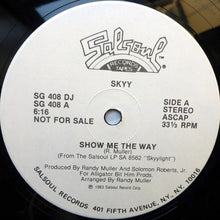 Load image into Gallery viewer, Skyy : Show Me The Way (12", Promo)
