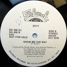 Load image into Gallery viewer, Skyy : Show Me The Way (12", Promo)
