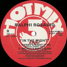 Load image into Gallery viewer, Ralphi Rosario : In The Night (12")
