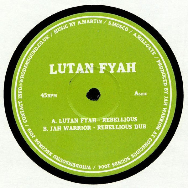 Lutan Fyah : Rebellious (12