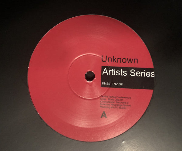 Unknown Artist :  Artists Series (12