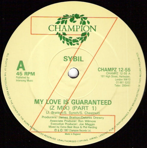 Sybil : My Love Is Guaranteed (12