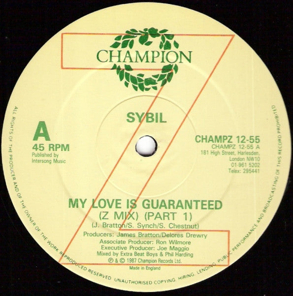 Sybil : My Love Is Guaranteed (12