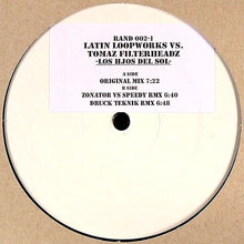 Load image into Gallery viewer, Tomaz vs. Filterheadz : Los Hijos Del Sol (12", W/Lbl)
