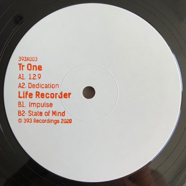 Tr One / Life Recorder : 393X003 (12