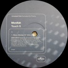 Load image into Gallery viewer, Monifah : Touch It (2x12&quot;, Promo)
