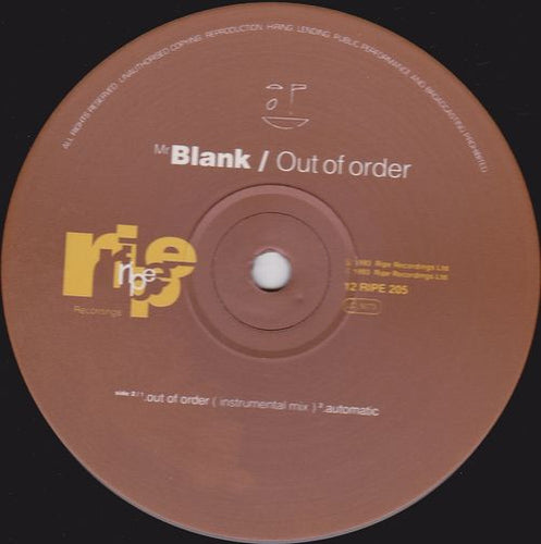 Mr Blank* : Out Of Order (12