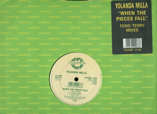Yolanda Milla : When The Pieces Fall (Todd Terry Mixes) (12