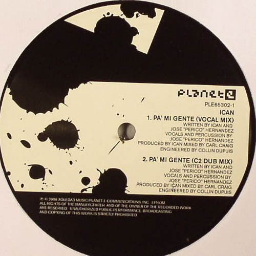 Ican : Pa' Mi Gente / Chiclet's Theme (12