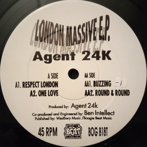 Agent 24K : London Massive E.P. (12