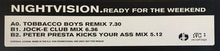 Load image into Gallery viewer, Nightvision : Ready For The Weekend (12&quot;, Promo)

