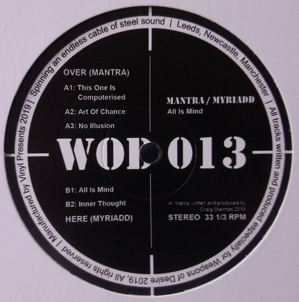 Mantra (13) / Myriadd : All Is Mind (12