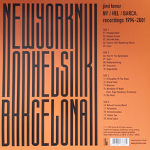 Load image into Gallery viewer, Jimi Tenor : NY / HEL / BARCA (2xLP, Comp, RE, RM)
