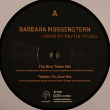 Load image into Gallery viewer, Barbara Morgenstern : Come To Berlin Mixes (12")
