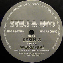 Load image into Gallery viewer, Stu.J + UFO* : Resin-8 / Word-Up! (12&quot;)
