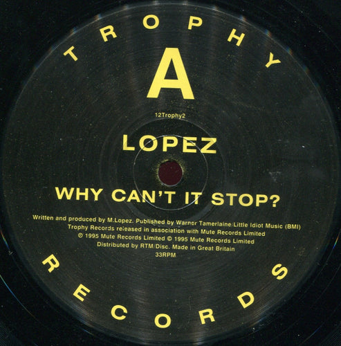 Lopez : Why Can't It Stop? (12