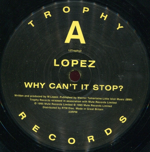 Lopez : Why Can't It Stop? (12