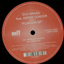 Load image into Gallery viewer, Zoo Brazil Feat. Derek Conyer : Flavour (12&quot;, EP)
