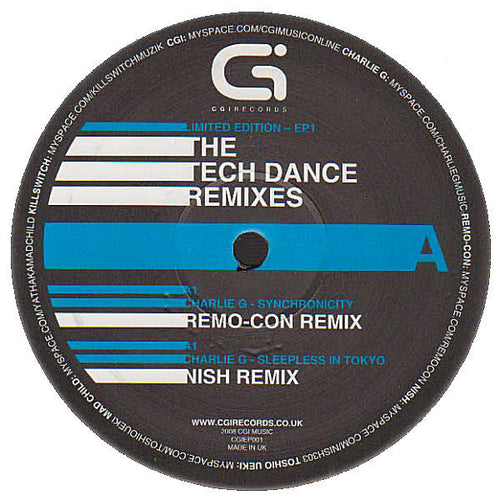 Charlie G / Killswitch (2) : The Tech Dance Remixes (12