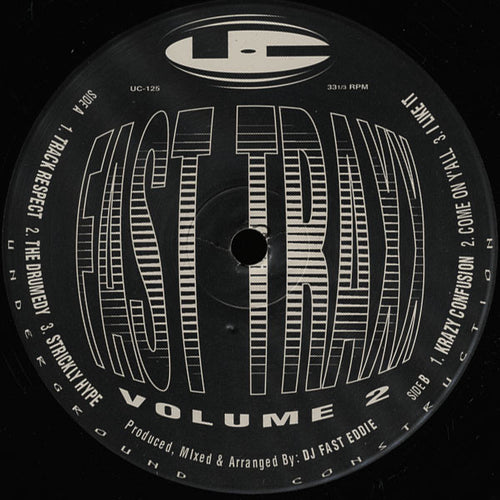 Fast Eddie* : Fast Traxx Volume 2 (12