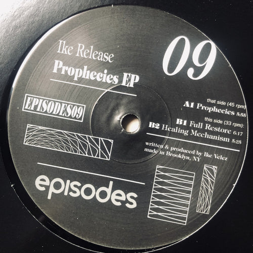 Ike Release : Prophecies EP (12