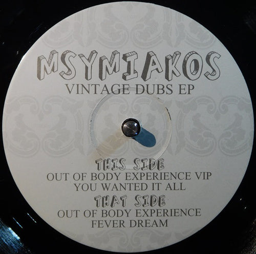 Msymiakos : Vintage Dubs EP (12