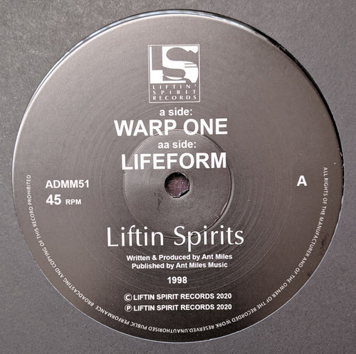 Liftin' Spirits : Warp One / Life Form (12