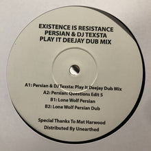 Load image into Gallery viewer, Persian &amp; DJ Texsta* : Play It Deejay Dub Mix (12&quot;, EP, TP)
