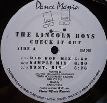 Load image into Gallery viewer, The Lincoln Boys : Check It Out (12")
