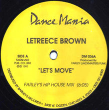 Load image into Gallery viewer, Letreece Brown* : Let's Move (12")
