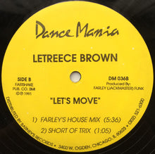Load image into Gallery viewer, Letreece Brown* : Let's Move (12")
