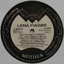 Load image into Gallery viewer, Lena Fiagbe : Gotta Get It Right (12&quot;)
