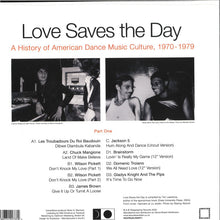 Load image into Gallery viewer, Various : Love Saves The Day (A History Of American Dance Music Culture, 1970-1979) (Part 1) (2xLP, Comp)
