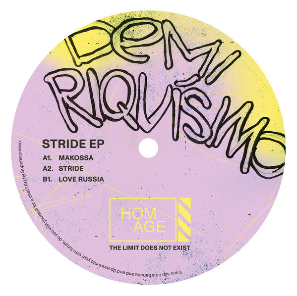 Demi Riquísimo : Stride EP (12