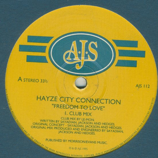 Hayze City Connection : Freedom To Love (12