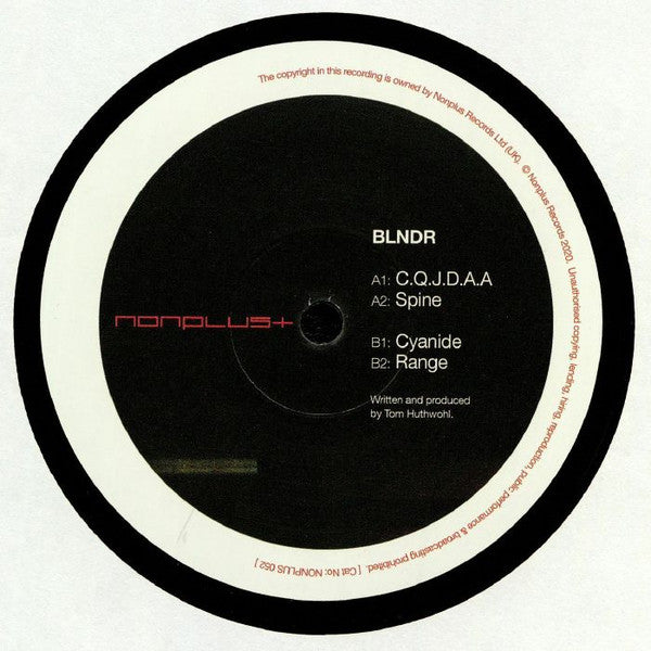 BLNDR : Spine EP  (12