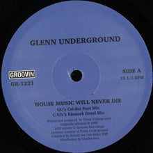 Load image into Gallery viewer, Glenn Underground : House Music Will Never Die (12&quot;, RP)
