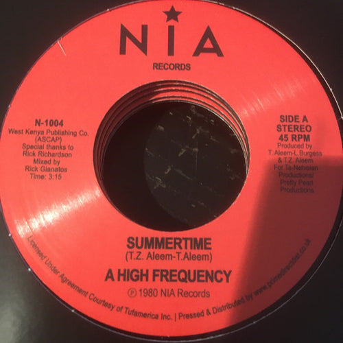 A High Frequency* : Summertime (7