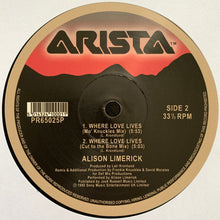 Load image into Gallery viewer, Alison Limerick : Where Love Lives (12", RSD, RE)
