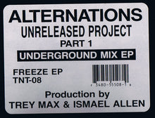 Load image into Gallery viewer, Alternations : Unreleased Project Part 1 (Underground Mix EP) (12", EP)
