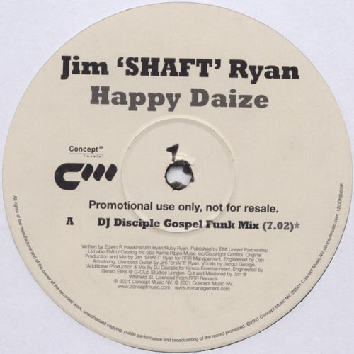 Jim 'Shaft' Ryan* : Happy Daize (2x12