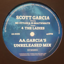 Load image into Gallery viewer, Scott Garcia : A London Thing / 4 The Ladies (12", Ltd, Num, RM, Blu)
