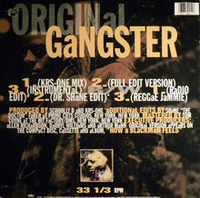 Load image into Gallery viewer, Schoolly D : Original Gangster (12")
