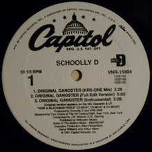 Load image into Gallery viewer, Schoolly D : Original Gangster (12")
