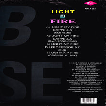 Load image into Gallery viewer, Club House Featuring Carl* : Light My Fire (The Cappella Remixes) (12&quot;)
